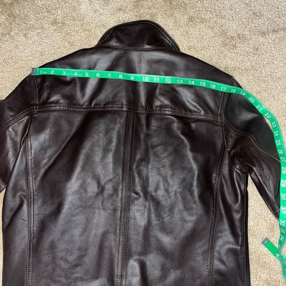Wilson Men leather Jacket size Small - Picture 10 of 12